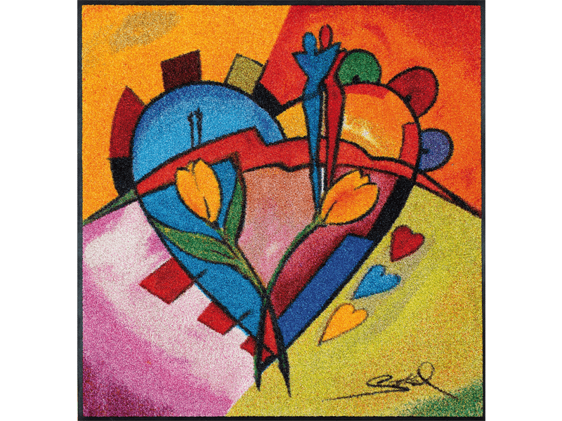 balanced love II wash + dry Fußmatte