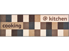 @kitchen brownish wash and dry Küchenmatte 60 cm x 180 cm