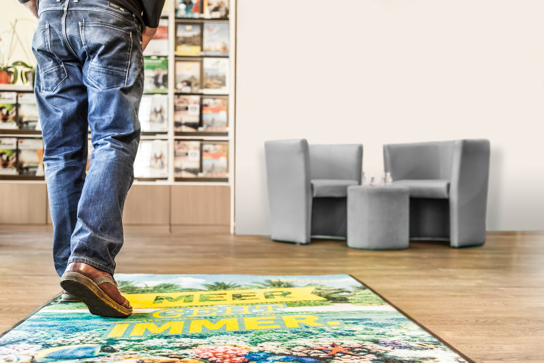 Fussmatte mit Name gestalten 