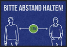 Fussmatte Abstand halten 3002