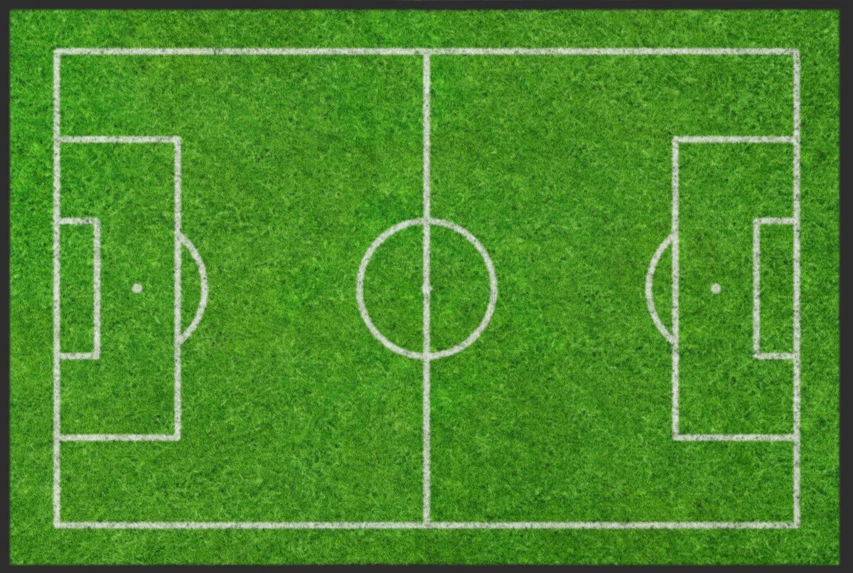 Fussmatte Fußball 4074