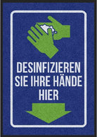 Fussmatte Hände desinfizieren 3005