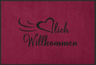 Fussmatte Herzlich Individuell Willkommen 10504