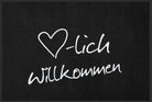 Fussmatte Individuell Herzlich Willkommen 10135