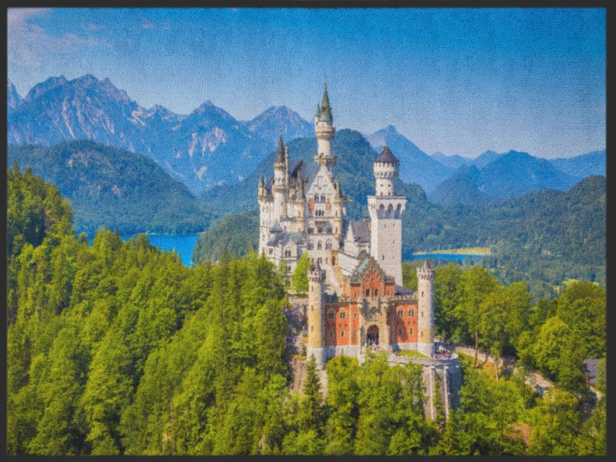 Fussmatte Schloß Neuschwanstein 4924