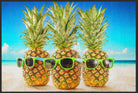Fussmatte Ananas 6357