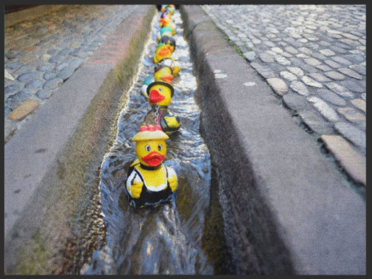 Fussmatte Badeente 4887