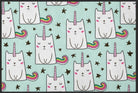 Fussmatte Einhorn 4841