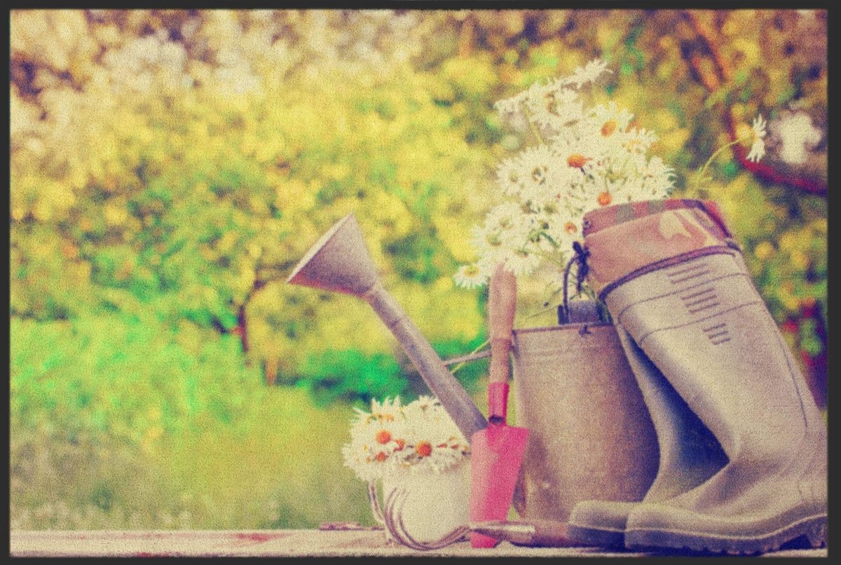 Fussmatte Garten 6265