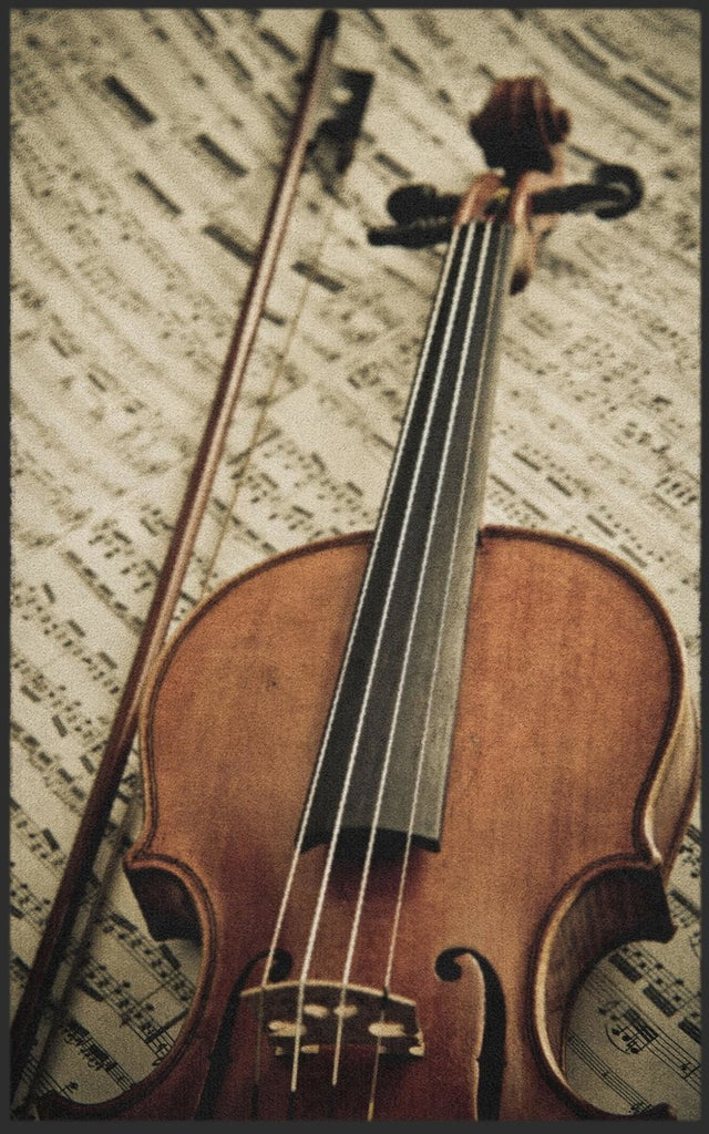 Fussmatte Geige 7310 - Fussmattenwelt