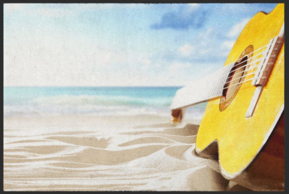 Fussmatte Gitarre 6331