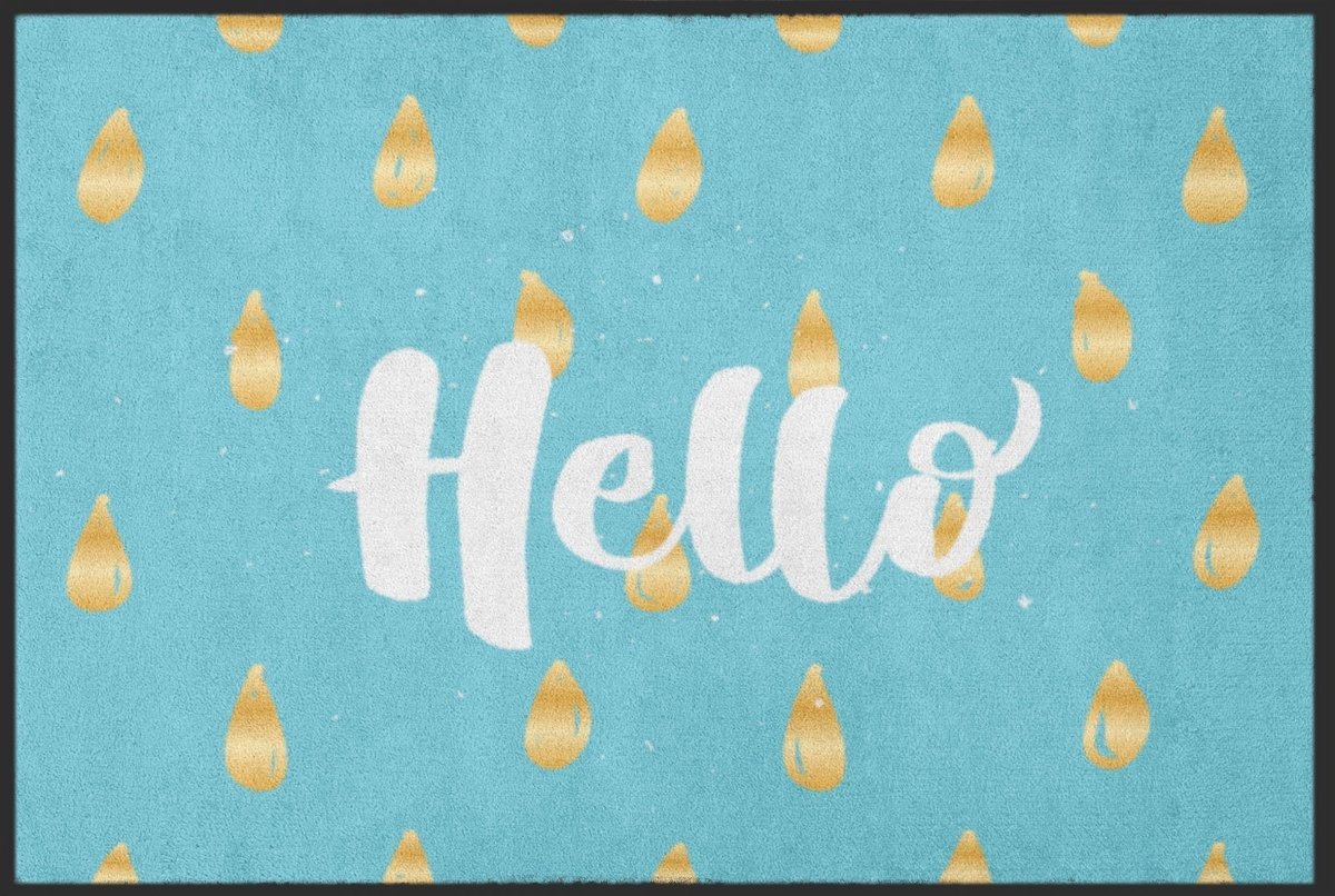 Fussmatte Hello 4046