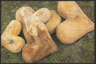 Fussmatte Herzen 10089