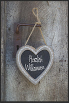 Fussmatte Herzlich Willkommen 10024