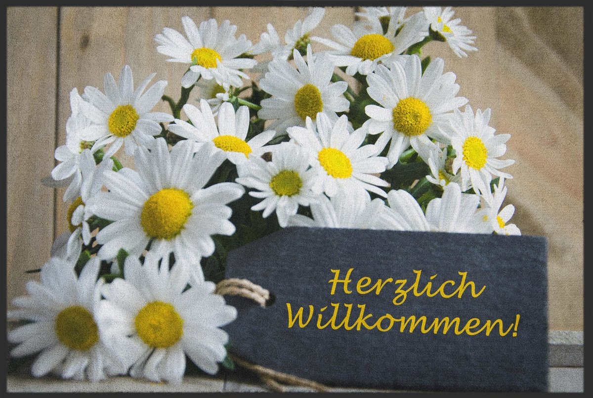 Fussmatte Herzlich Willkommen 10081