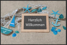 Fussmatte Herzlich Willkommen 10288