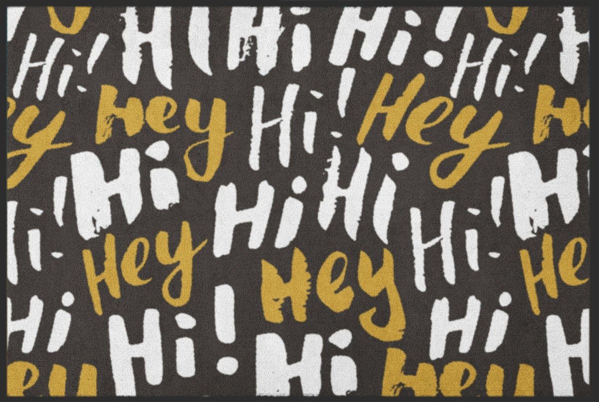 Fussmatte Hi Hey 4752