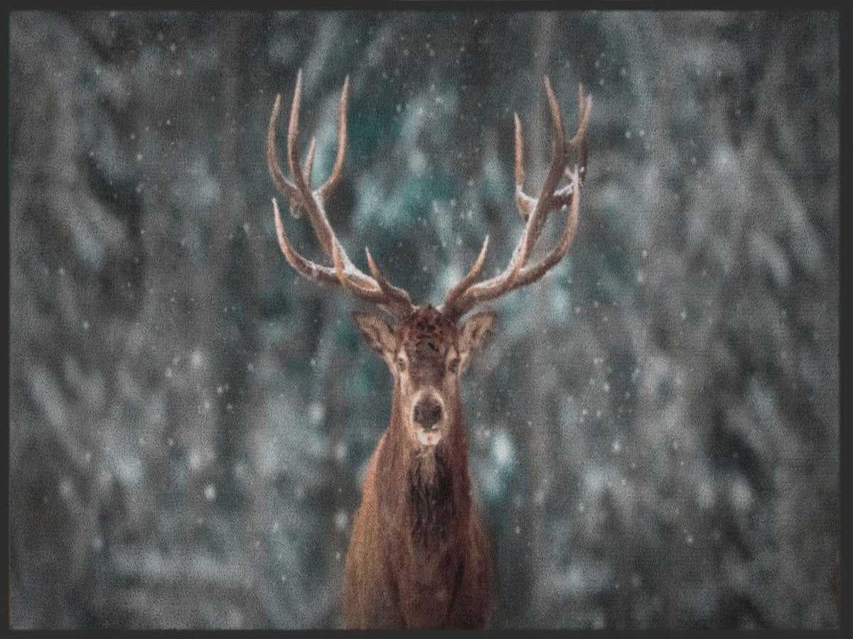 Fussmatte Hirsch 5008