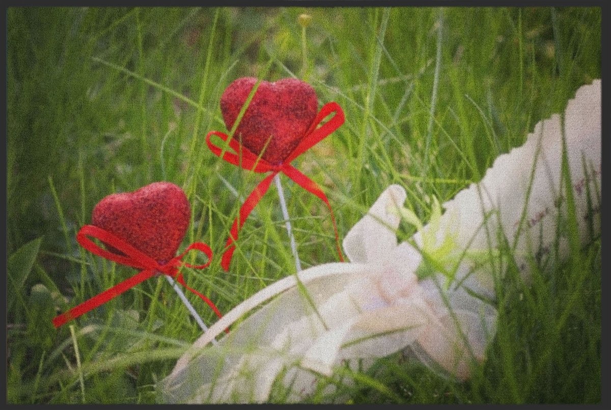 Fussmatte Hochzeit 4247