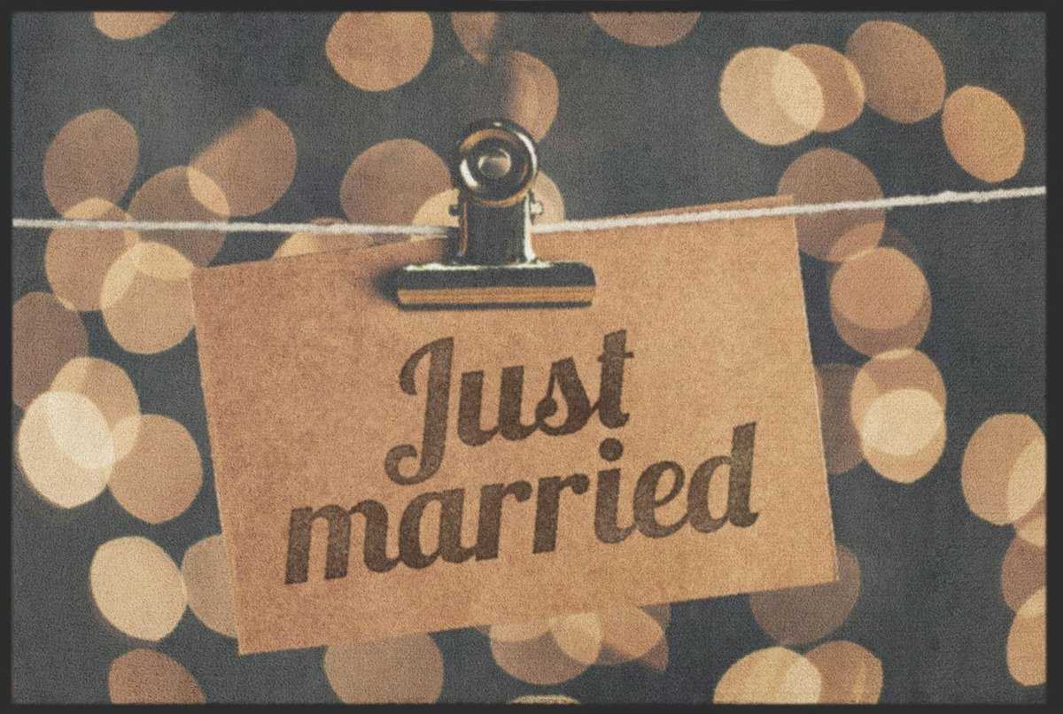 Fussmatte Hochzeit 4259