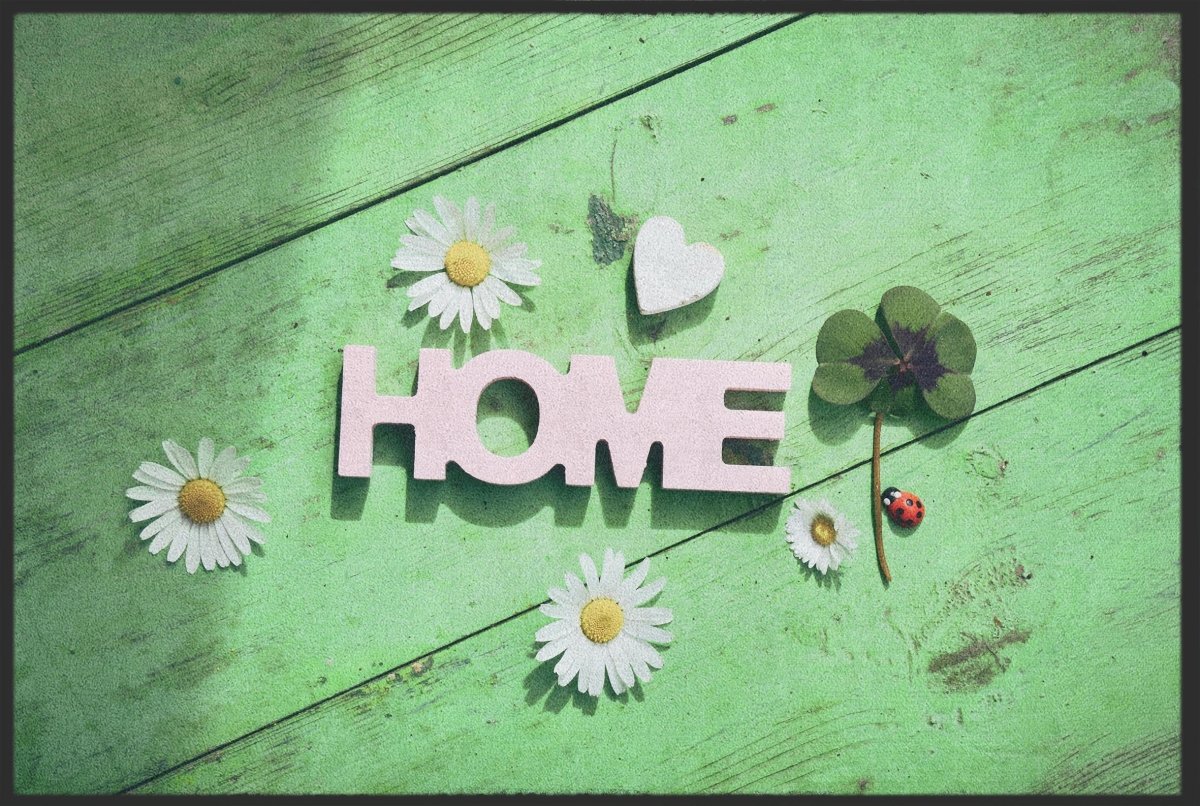 Fussmatte Home Glück 10150