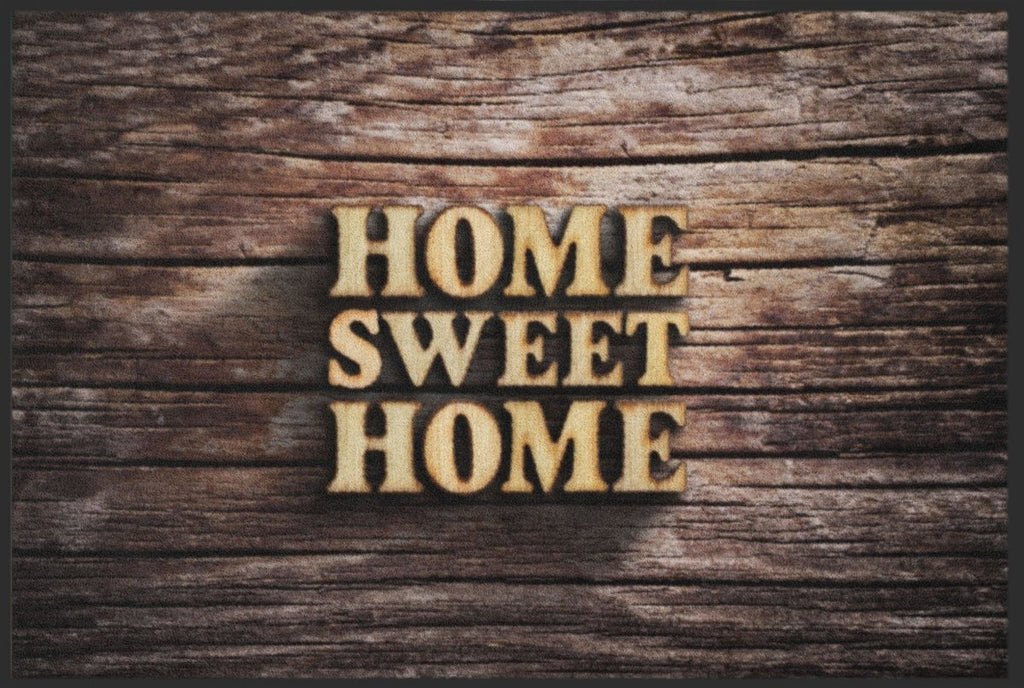Fussmatte Home Sweet Home Holz 4248 - Fussmattenwelt