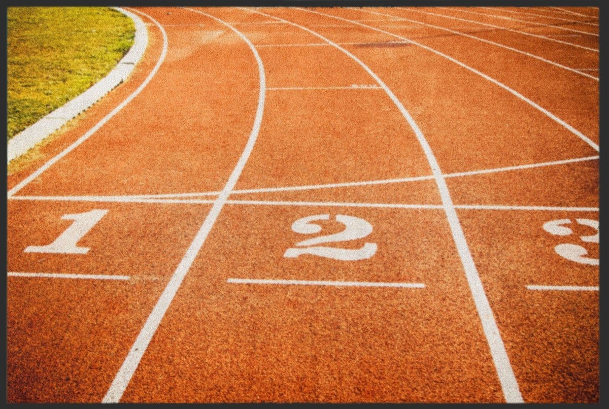 Fussmatte Laufbahn 6099