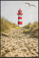 Fussmatte Leuchtturm 10365