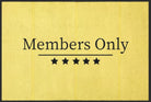 Fussmatte Members only 10490