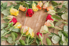 Fussmatte Rosen 10046