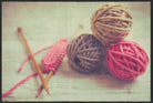Fussmatte Stricken 6218