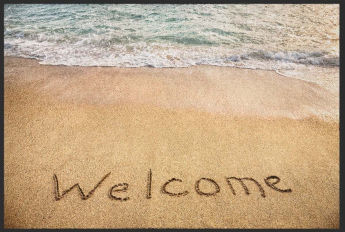 Fussmatte Welcome Beach 4031 - Fussmattenwelt