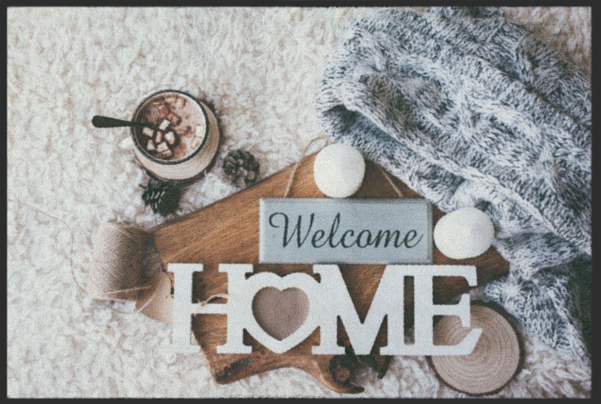 Fussmatte Welcome Home 4258 - Fussmattenwelt