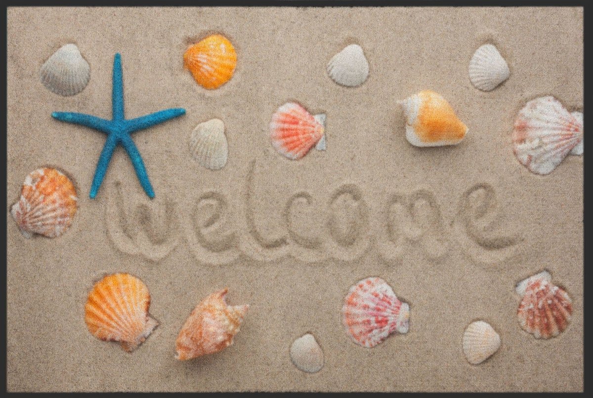 Fussmatte Welcome Strand 4324 - Fussmattenwelt