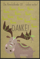 Kindergarten Abschiedsfussmatte 6043