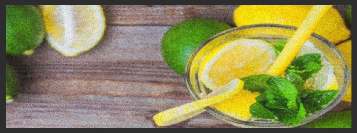 Küchenteppich Limonade 4399 - Fussmattenwelt