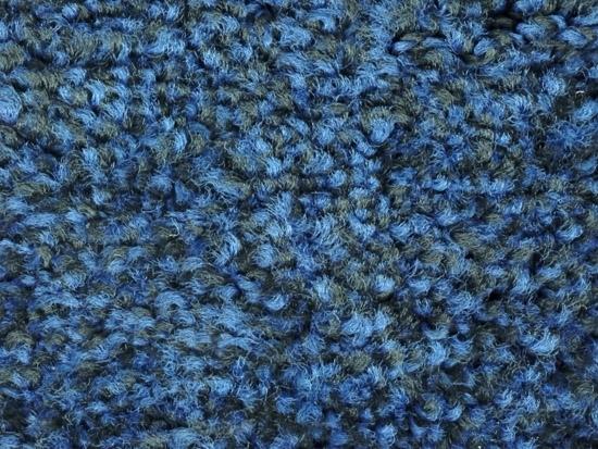Schmutzfangmatte Meliert Karaat Blau 80 - Fussmattenwelt