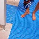 SCHWIMMBAD UND SAUNAMATTE535 SOFT-STEP BLAU