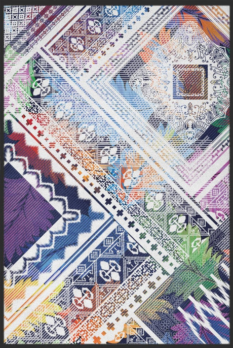 Bild von Teppich Patchwork 10119